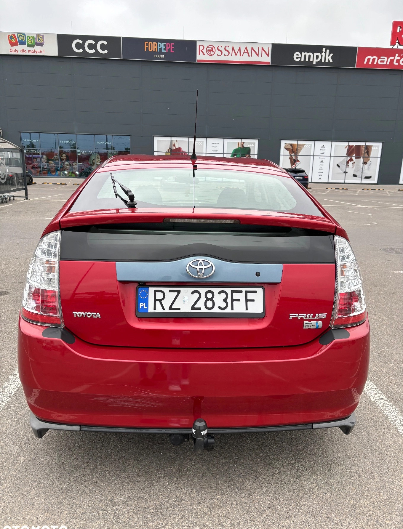 Toyota Prius cena 27800 przebieg: 153065, rok produkcji 2007 z Rzeszów małe 379